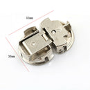 2Pcs Cabinet Door Flap Hidden Hinges Micircle Hinges Furniture Hardware B Cy