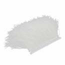 1pcs Snow White Ostrich Fringe Trim Feather Strip 1m Length DFS PDM