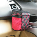 Red Travel Auto Car Air  Storage Box Mobile Phone Pocket Bag Organizer HoldME