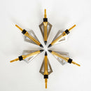 New 6 Pcs Hunting Arrow Broadheads 100 Grain 3 Blades - Fits Crossbow Compound