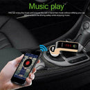 G7 Hands-free Bluetooth Car Kit FM Transmitter USB Player Charger Adapter M V8R5