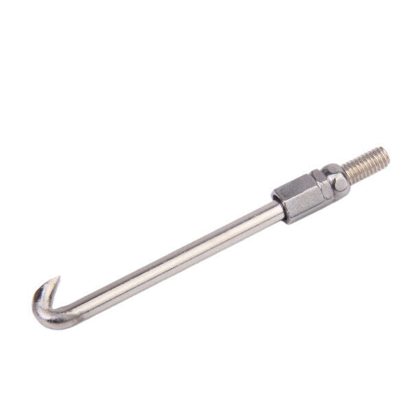 1 Set of 24pcs Bracket Hooks and Nut Set for Banjo Accessories - Chrome-Plated