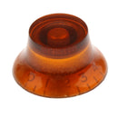 4pcs Plastic Top Hat Bell Style Guitar Speed Knobs for LP Electric Guitar
