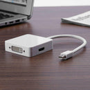 Mini DP DisplayPort to HDMI DVI VGA Adapter Converter Cable for MacBook Pro