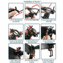 Universal Auto Car Rearview Mirror Extension Fixing Bracket Mobile Phone Holder