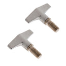 2 Pieces Drum Cymbal Stand Knobs Wing Nuts for Musical Instrument Parts 39x36mm