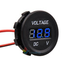 12V-24V Car Motorcycle Digital LED Panel Voltage Volt Meter Display Voltmeter A