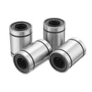 4 pcs LM12UU 12x22x32mm Double Side Rubber Seal Linear Motion Ball Bearing O8R6
