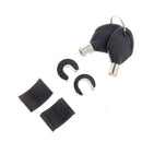 Golden Motorcycle Handlebar Bar Grip Brake Lever Lock Anit Theft Security