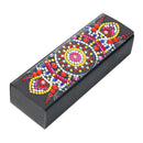 DIY Diamond Painting Leather Sunglasses Storage Box Portable Glasses Case