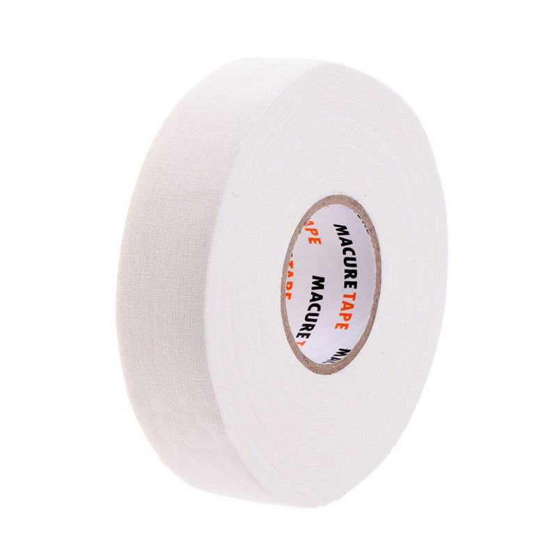 1 Roll of Premium Hockey Stick Tape 1" X 25 yds, Waterproof & Adhesive White