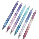 2X(6Pcs/Set New Night Star Gel Pens Speed Dry Suit Press Neutral Signature