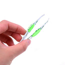 Precise stainless steel hair removal eyebrow tweezers makeup clip beauty c&j