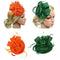 2x Lady Feather Fascinator Cocktail Hat Wedding Derby Pillbox Hats Headbands