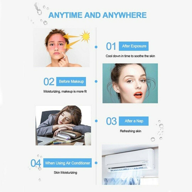 30ml USB Portable Rechargeable Face Nano Mist Sprayer Aroma Diffuser Humidifier