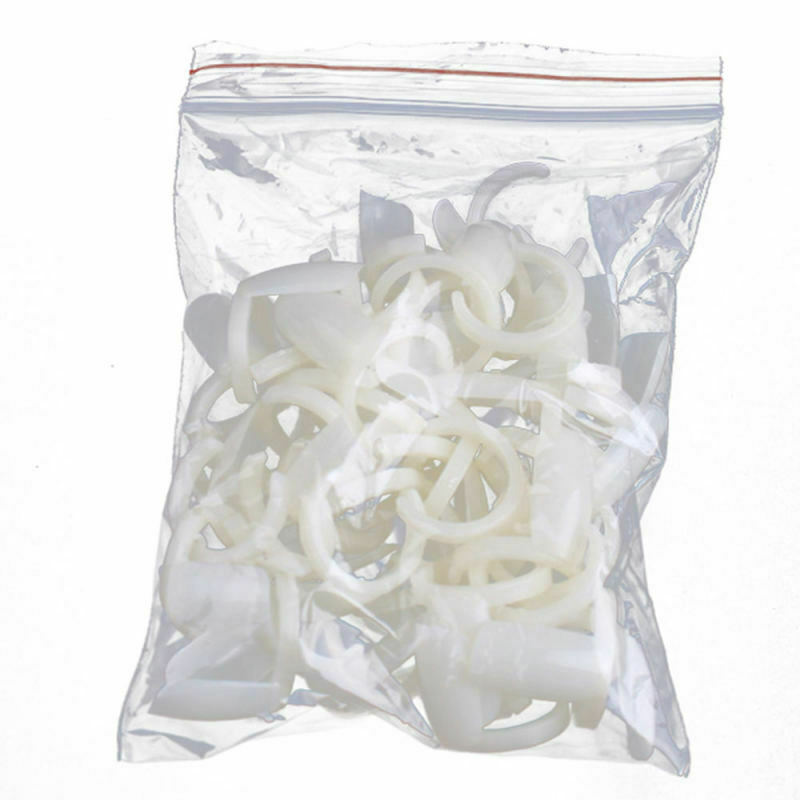 Lots 50Pcs Polish UV Gel Color Pops Display Nail DIY Art Ring Nails Tips N SJS