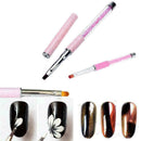 1pcs DIY Tools Pink Color UV Gel For Manicure Salon Styling Nail Art Brushe K3H1