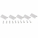 5 pcs. Replacements Cupboard Furniture sign Lock plate 2,9 x 1,4 x 0,9cm L6D8