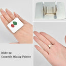 Stainless Steel Palette Adjustable Ring for Nail Art Foundation Mixing Make X6Y4