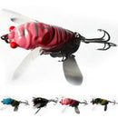 Cicada Bass Insect Fishing Lures 4cm Crank Bait Floating Tackle 1pcs NEWLY