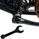 Durable Bicycle Chain Checker Wear Indicator Pedal Wrench Clutch Bike Repairing