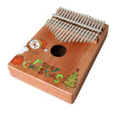 17 Keys Kalimba African Thumb Piano Solid Wood Mahogany Body Musical Instru