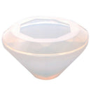 7Pcs Large Casting Molds Silicone Paperweight Molds Including Sphere/Pyrami D9M5