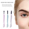Double Head Eyebrow Fashion Brush Comb Wheat Straw Handle Eye Brows Makeup Tools