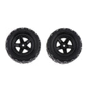 2pcs RC Car Plastic Tires, Tires Wheels For 1:18 All-Terrain Vehicle RC Car