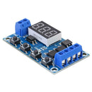 Trigger Cycle Timer Delay Switch 12 24V Circuit Board Dual MOS Tube Control
