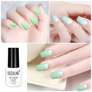 Rosalind Nail Art Gel Varnish Green Gel Lacuqer Uv Led Green Color Top Base