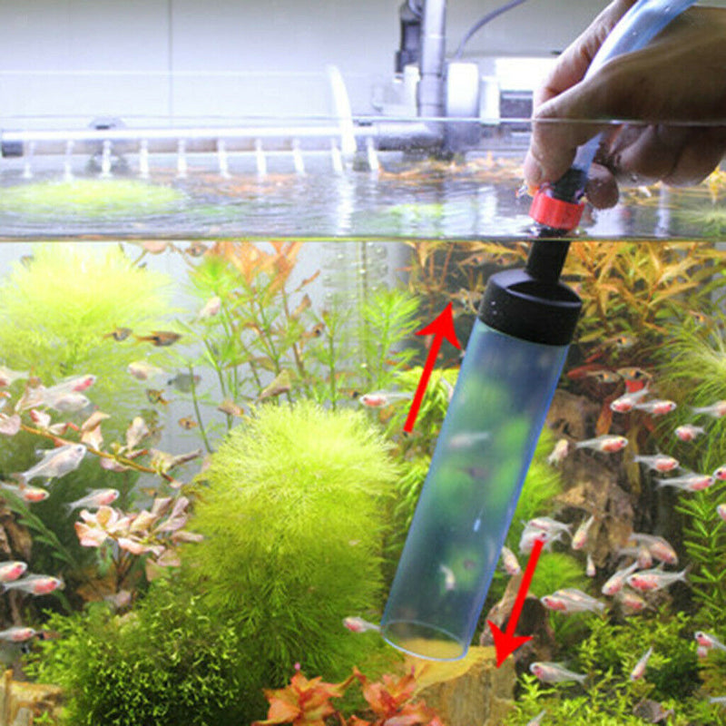 Aquarium Jitter Water Changer Sand Scrubber Fish Tank Gravel Cleaner NEW XL