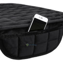 Winter Plush Anti Slip Car Seat Cover Pad Lattice  Auto Chair Cushion Black New