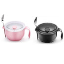 Lunch Box Large Stainless Steel Bowl Of Instant Noodles To Eat Rice Bowl wi