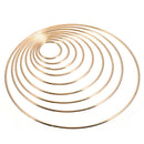 10pcs Metal Dream Catcher Dreamcatcher Rings Hoops Set Macrame Craft Hoop DIY