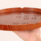 Solid Wood Round Tray Japanese Cherry Tray Home Hotel Tableware Plate Fruit O6H1