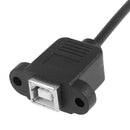 Elbow Connector USB-B/F to USB-B/M Charging Data Cable for Printer Scanner
