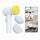 5 in 1 Magic Brush Nylon Bathtub Electric Multi-functional Household Tools