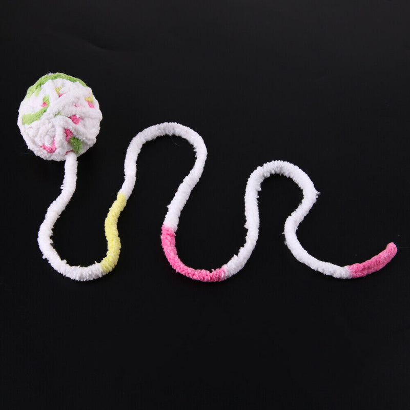 Pet Puppy Chew Toys Wool Tease Cat  Ball  Claws Scratching Ball Toys A