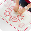 1pcs 40 x 60cm Silicone Pan Rolling Dough Pastry Pan Pad Dough kneading pad A7U3