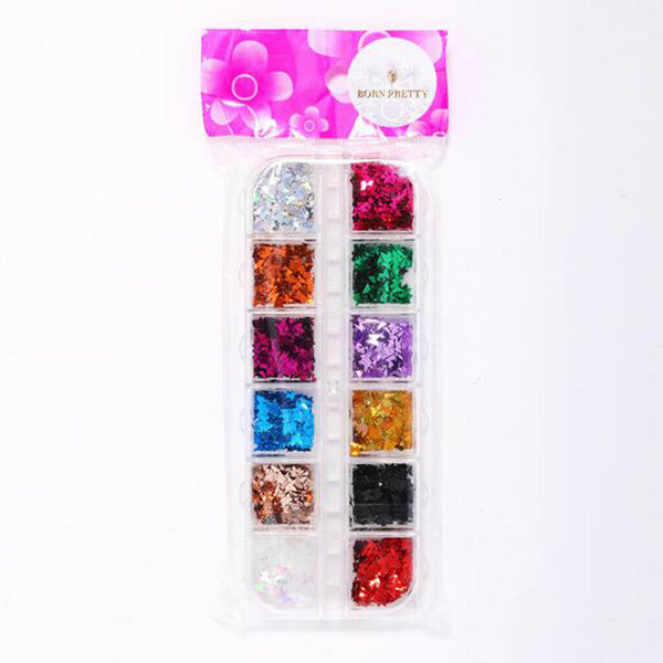 Crafts Nail Sequins Paillettes Iridescent Flakes Nails Art Supplies Decals