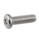 M3 x 10mm 304 Stainless Steel Phillips Pan Head Screws Bolt 60pcs