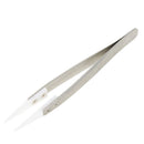 Ceramic Tipped Stainless Steel Tweezers Fine Pointed Tip High Heat Resistant Kit