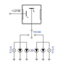 CF12ANL-01 Flasher For LED MAX 150W 2-Pin Car Motorcycle Flasher Relay