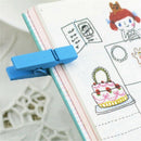 Mini Colorful Wooden Clip Office Supplies Photo Memo Peg Pin Diy Craft Post