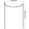 Garden Support Stake, 2-Pack Half Round Metal Garden Plant Supports, Garden