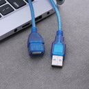 USB2.0 Extension Cable Male-Female Data Transfer Cable for Laptop(1.5m)