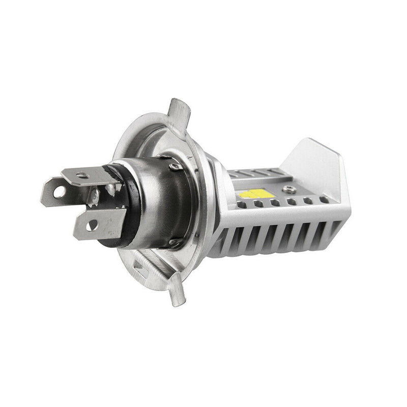 H4 9003 Motorcycle LED Headlight High Low Beam Light Conversion Headlamp 6500K