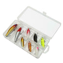 8pcs Minnow Fishing Lures 11cm Artificial Hard Bait Wobblers Crankbait Carp