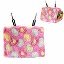 Bird Hammock Hanging Cave Cage Plush Snuggle Happy Hut Tent Bed Parrot EQW